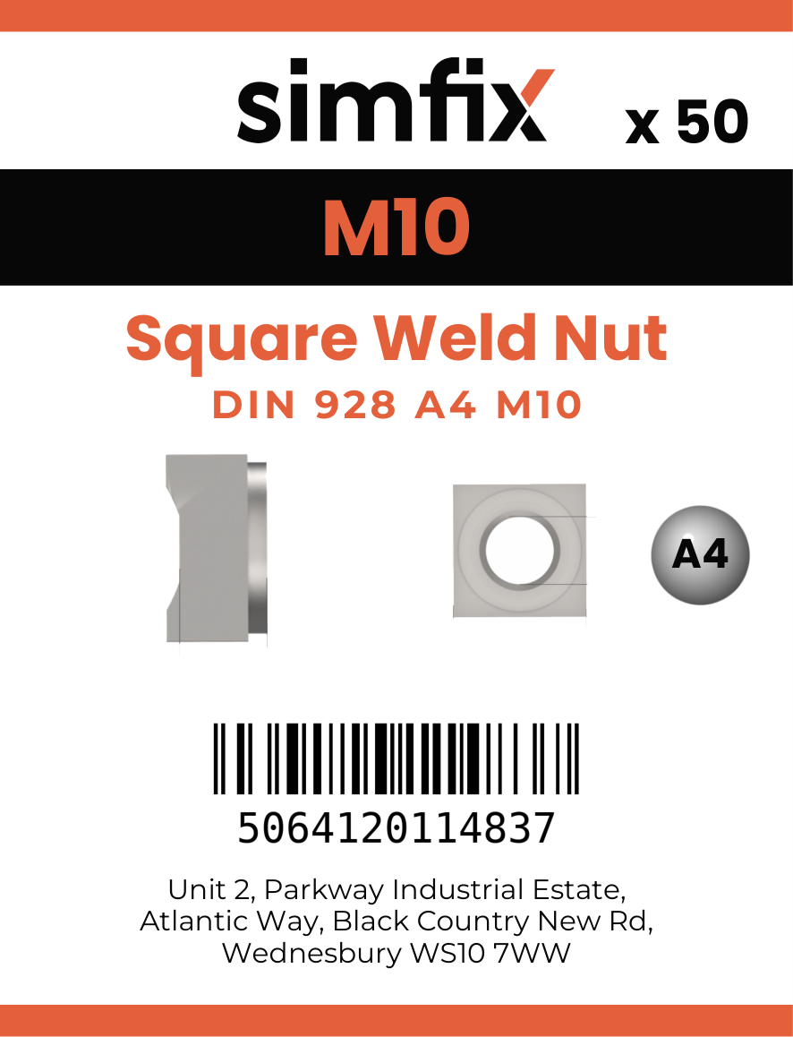 Simfix product label - 928A410-T