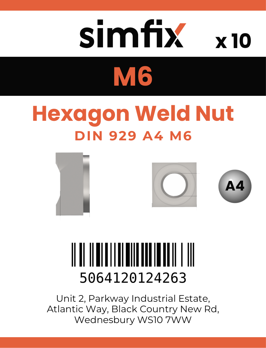 Simfix product label - 929A406-D