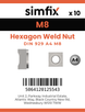 Simfix product label - 929A408-D