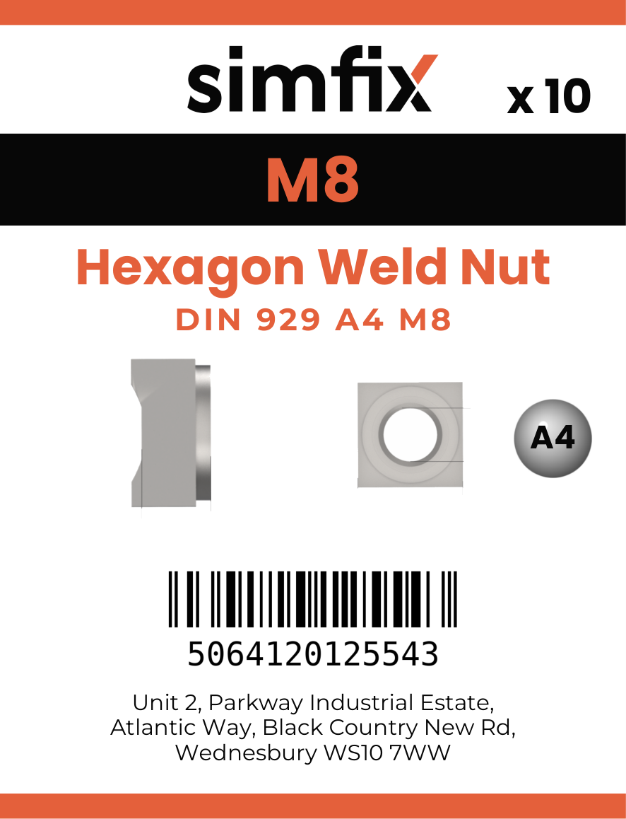 Simfix product label - 929A408-D