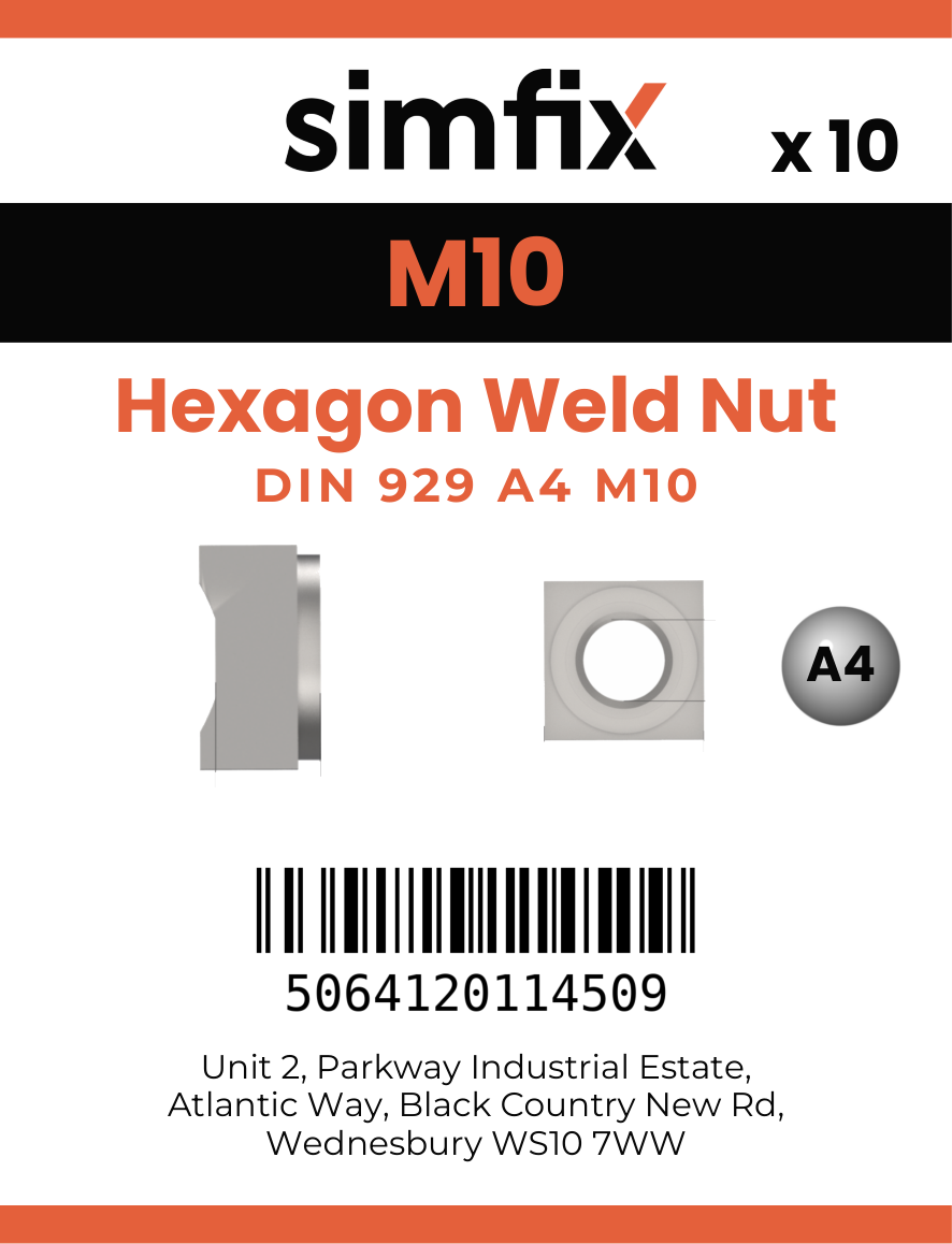 Simfix product label - 929A410-D