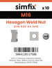 Simfix product label - 929A416-D