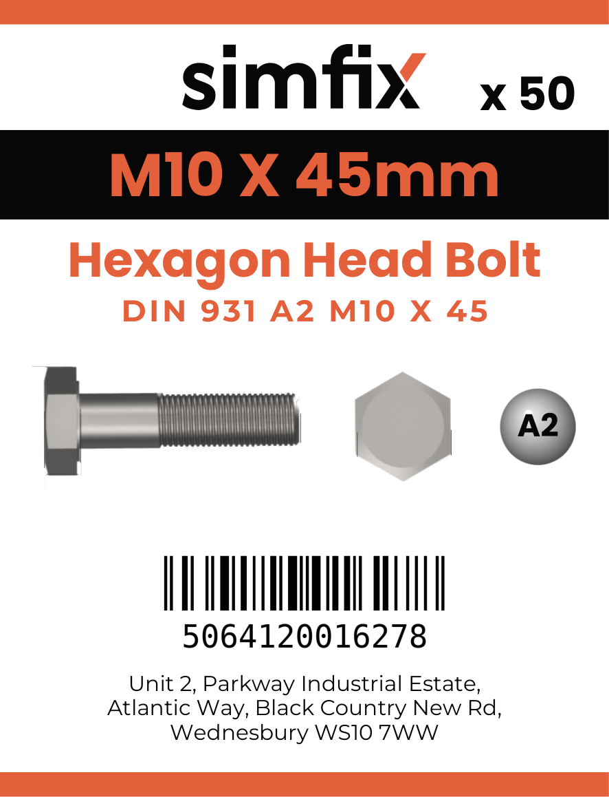 Simfix product label - 931A21004570-T
