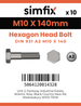 Simfix product label - 931A21014070-D