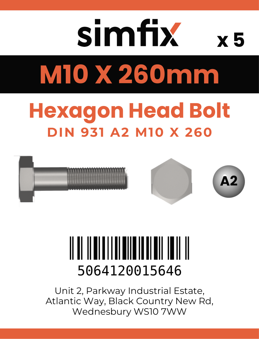 Simfix product label - 931A21026070-D