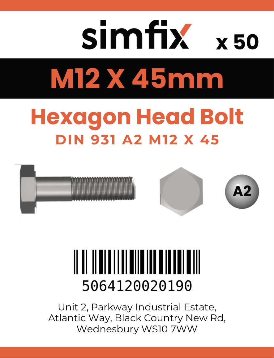 Simfix product label - 931A21204570-T