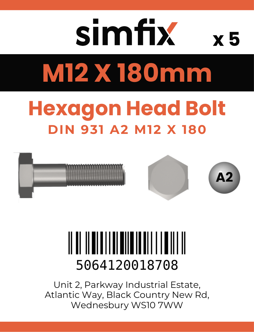 Simfix product label - 931A21218070-D
