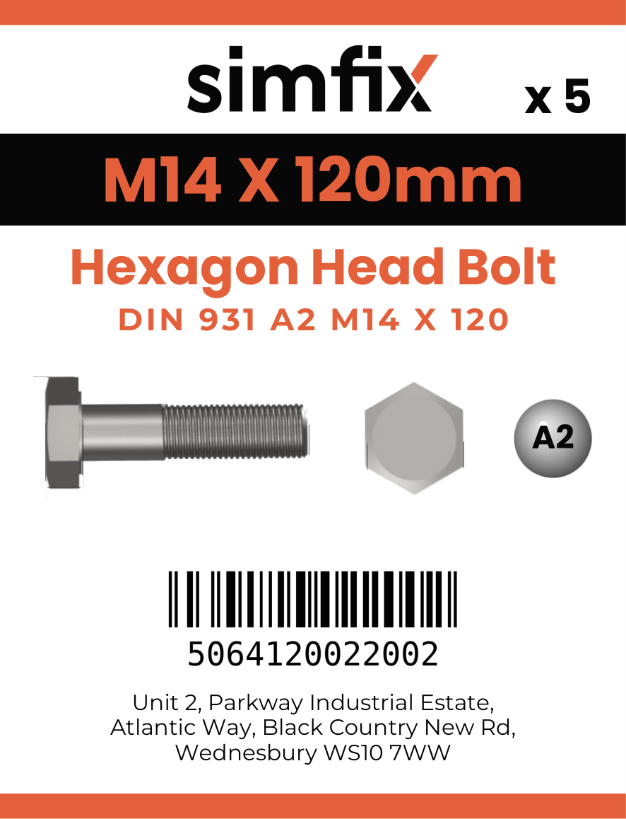 Simfix product label - 931A21412070-D