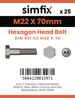 Simfix product label - 931A22207070-T