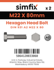 Simfix product label - 931A22208070-D