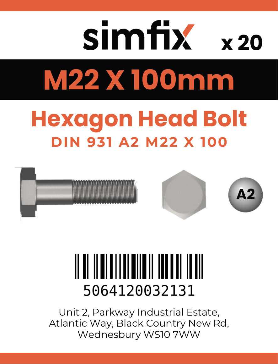 Simfix product label - 931A22210070-T