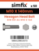 Simfix product label - 931A41014080-T