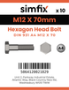 Simfix product label - 931A41207080-D