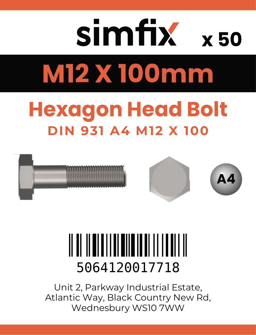Simfix product label - 931A41210080-T