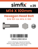 Simfix product label - 931A41410070-T