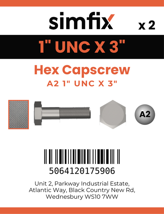 Simfix product label - 931UA2100076-D