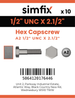Simfix product label - 931UA212064-D