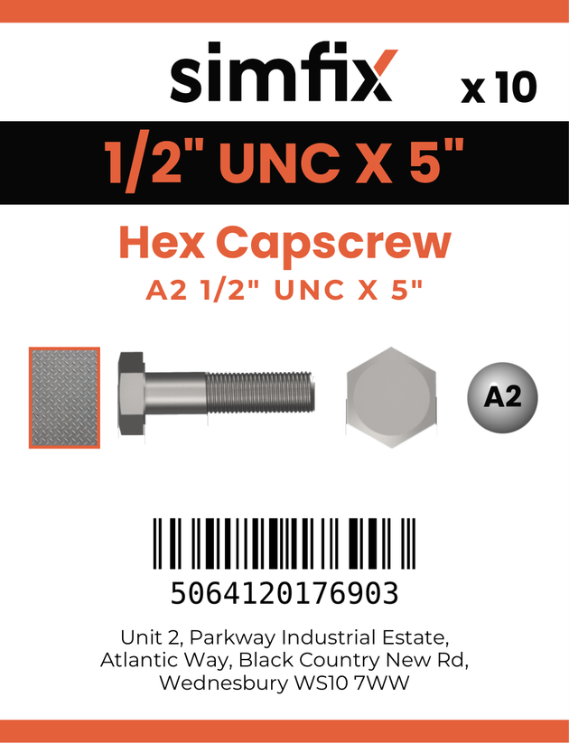 Simfix product label - 931UA212127-D