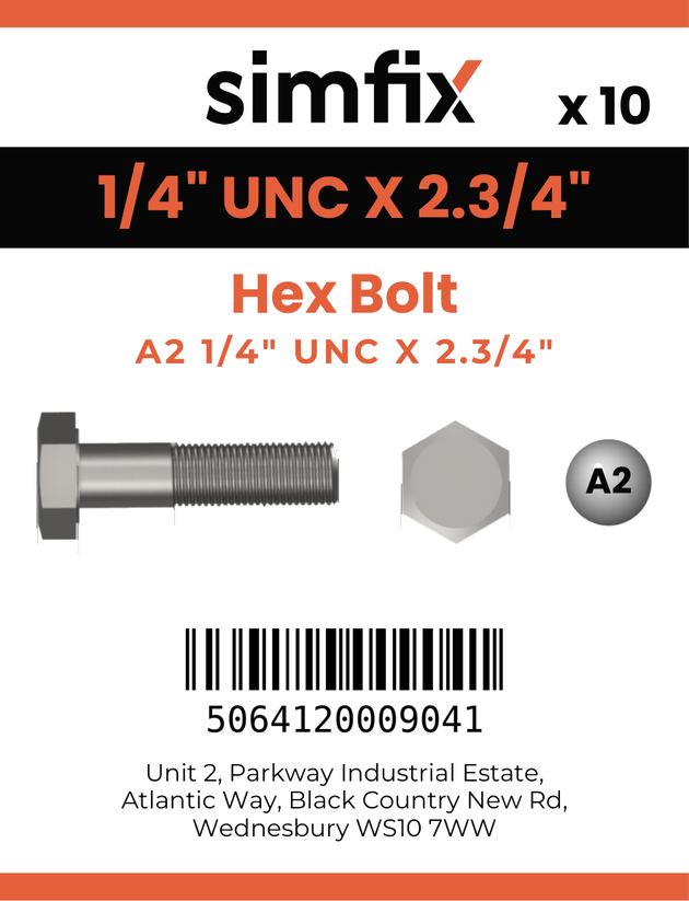 Simfix product label - 931UA214070-D