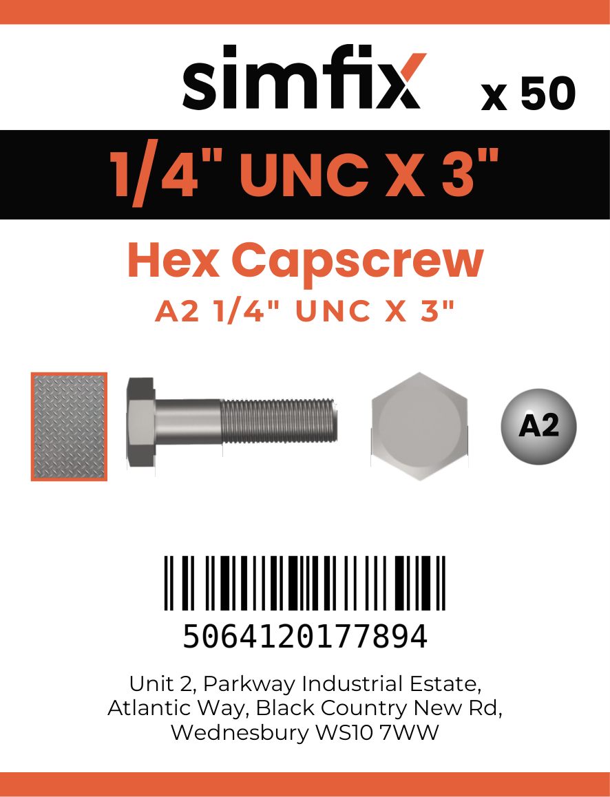 Simfix product label - 931UA214076-T
