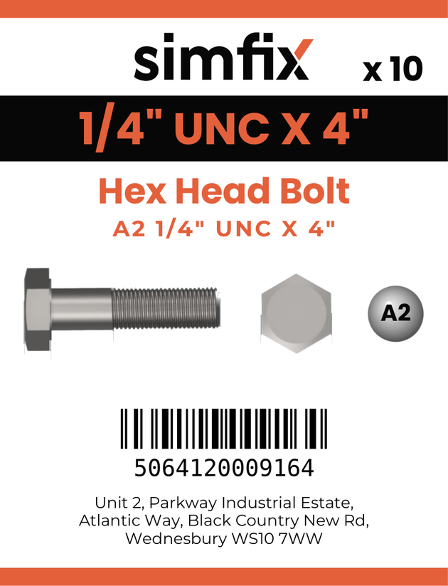 Simfix product label - 931UA214102-D