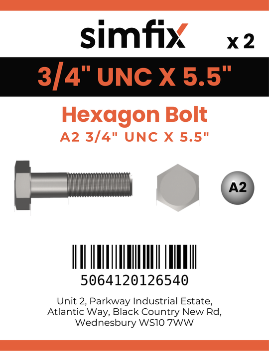 Simfix product label - 931UA234135-D