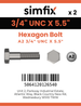 Simfix product label - 931UA234135-D