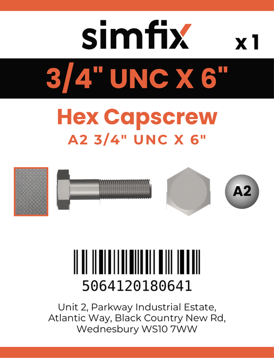 Simfix product label - 931UA234152-D