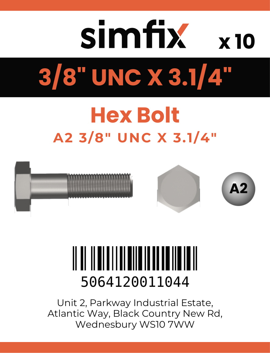 Simfix product label - 931UA238083-D