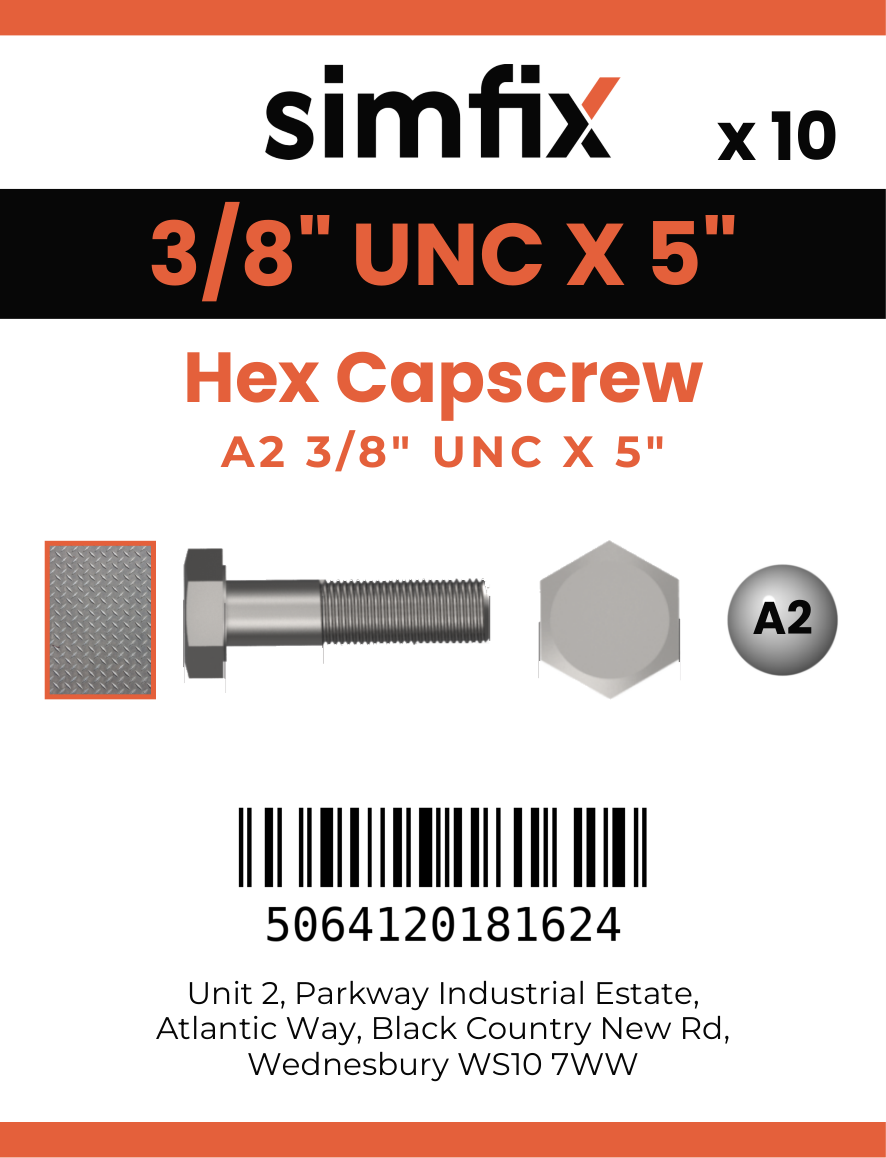 Simfix product label - 931UA238127-D