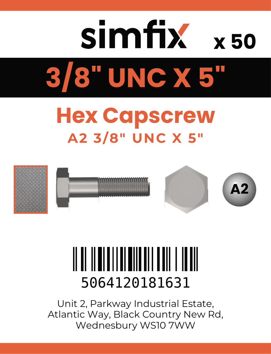 Simfix product label - 931UA238127-T