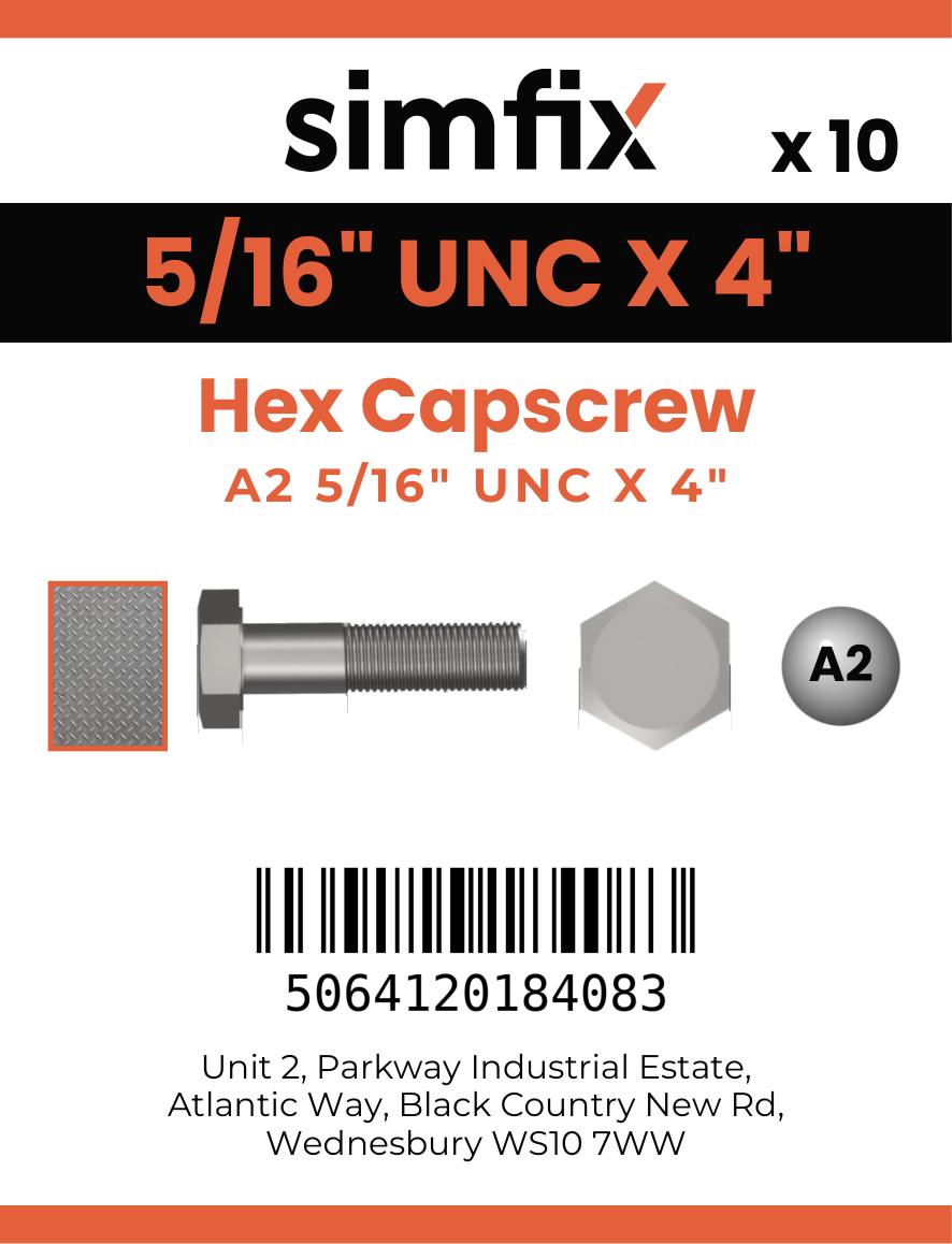 Simfix product label - 931UA2516102-D