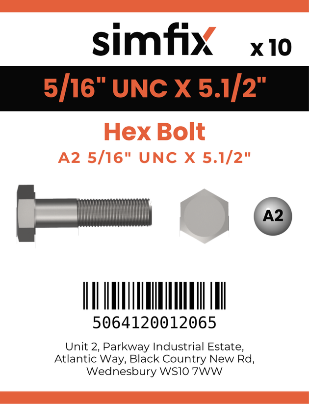 Simfix product label - 931UA2516135-D