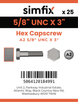 Simfix product label - 931UA258076-T