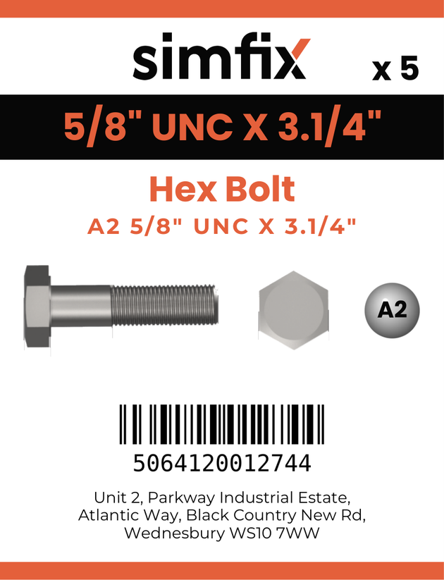 Simfix product label - 931UA258083-D