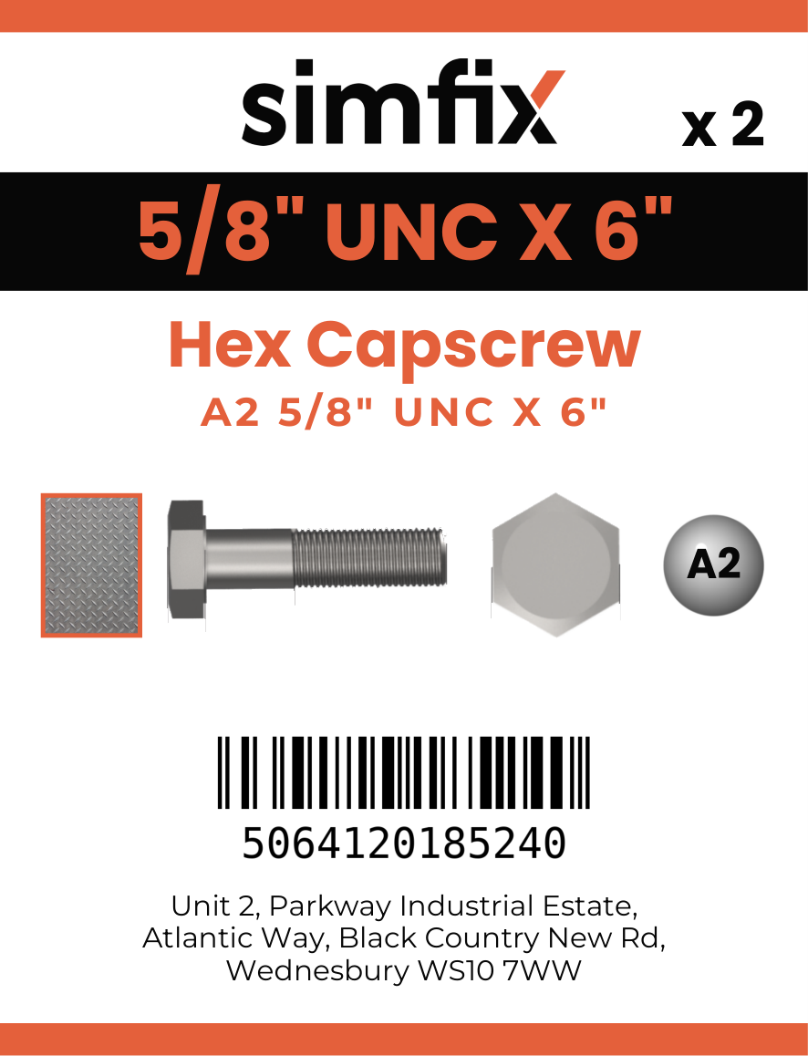 Simfix product label - 931UA258152-D