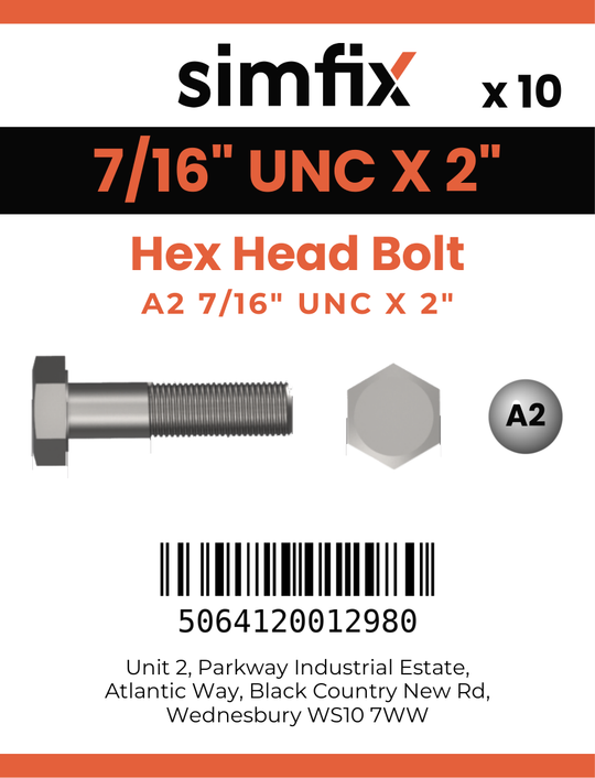 Simfix product label - 931UA2716051-D
