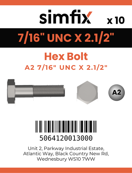 Simfix product label - 931UA2716064-D