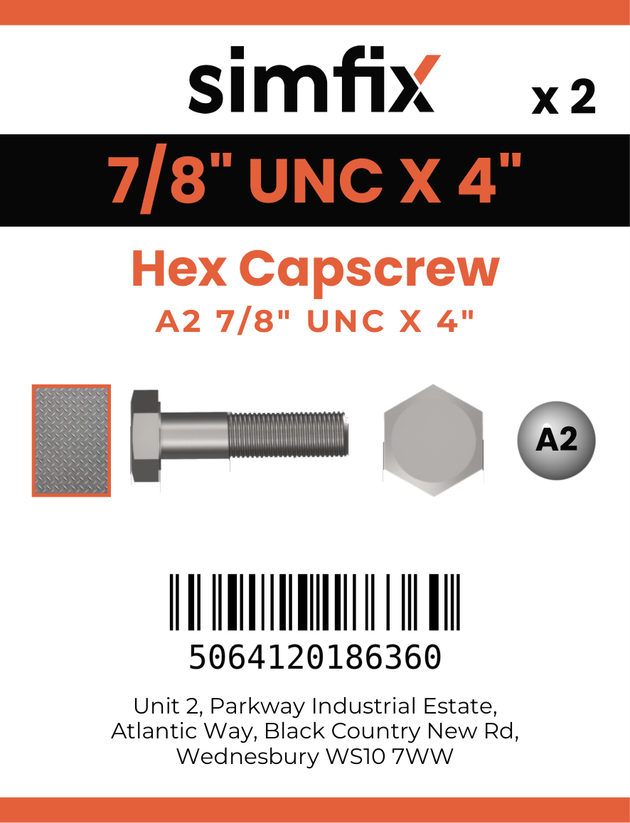 Simfix product label - 931UA278102-D