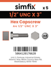 Simfix product label - 931UA412076-D