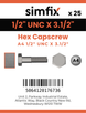 Simfix product label - 931UA412089-T