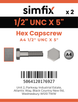 Simfix product label - 931UA412127-D