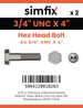 Simfix product label - 931UA434102-D