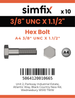 Simfix product label - 931UA438038-D