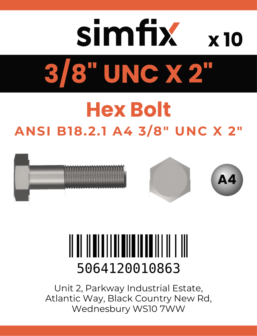 Simfix product label - 931UA438051-D