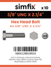 Simfix product label - 931UA438057-D
