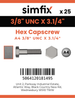 Simfix product label - 931UA438083-T