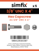 Simfix product label - 931UA438102-D
