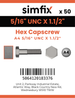 Simfix product label - 931UA4516038-T