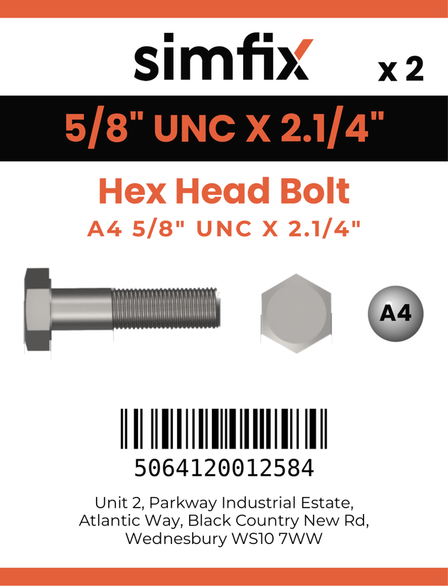 Simfix product label - 931UA458057-D